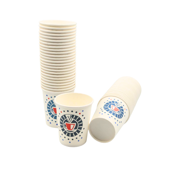 8 oz Paper Cup Printed Heavy Duty 1000pcs - Image 2