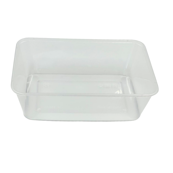 Microwavable Container Clear 750 ML