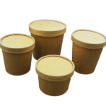 Kraft Paper Soup Tub |8oz,12oz,16oz&24oz