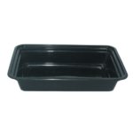Black Base Rectangular Microwave Container | RE-32