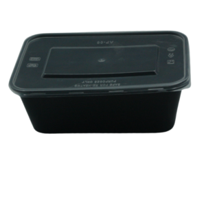 Microwavable Container Black | 750 ML
