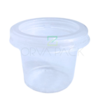 Clear Portion / Sauce Cup with Lid