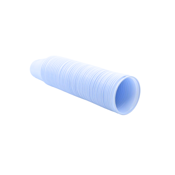 Plastic Cups White / Clear 20 x 50 pieces - Image 4