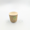 Paper Cup 4oz Kraft Ripple Double Wall |500 pcs