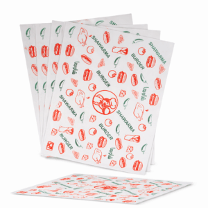 Sandwich Paper Printed 500 pieces x 5 packets