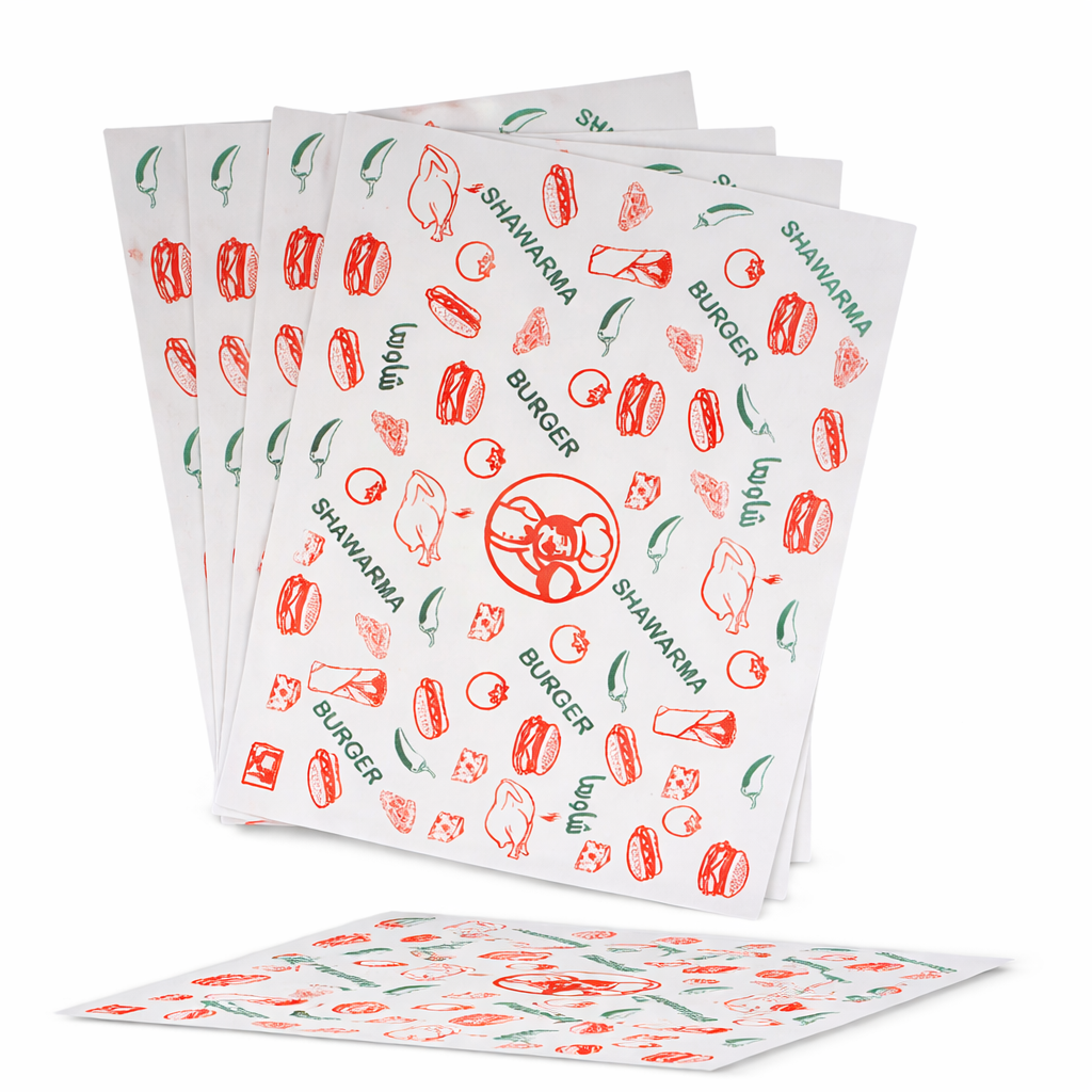 Sandwich Paper Printed 500 pieces x 5 packets