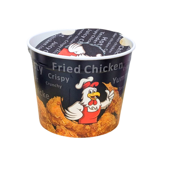 Fried Chicken Bucket – Disposable Paper Buckets (170 oz / 130 oz / 85 oz) - Image 6