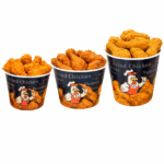 Fried Chicken Bucket – Disposable Paper Buckets (170 oz / 130 oz / 85 oz)