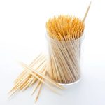 Double end Bamboo Toothpick 57600 pieces | 18 x 8 bottle | 400 pieces in PI Bottle