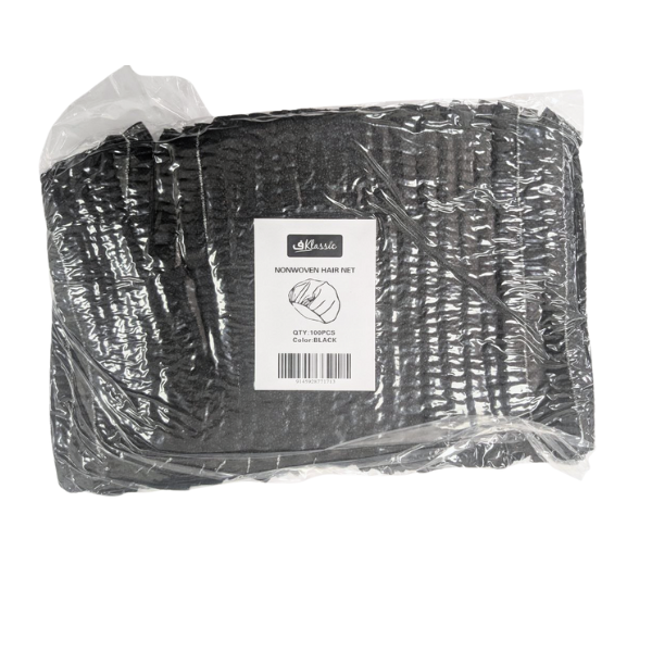 Disposable Black/White/Blue Hair Nets – 1000 Pcs (10 Pkts x 100 Pcs) | Hygienic Head Cover for Food Safety & Clean Environments - Image 4