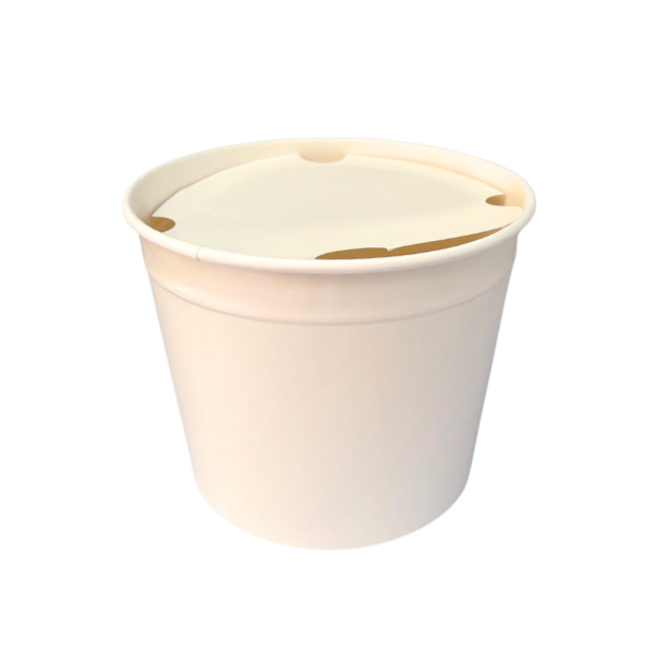 White Paper Chicken Buckets – Small (85 oz), Medium (130 oz), Large (170 oz) – 100–150 Pcs - Image 7