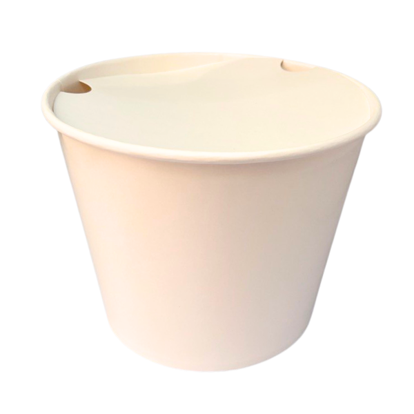White Paper Chicken Buckets – Small (85 oz), Medium (130 oz), Large (170 oz) – 100–150 Pcs - Image 8